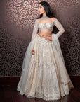 Ivory Lehenga Set - indian lehenga choli Canada