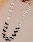 Gemstone Beaded Necklace Maala for Men - indian men jewelry