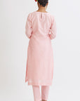 Blush Chanderi Kurta Set - kurta Canada