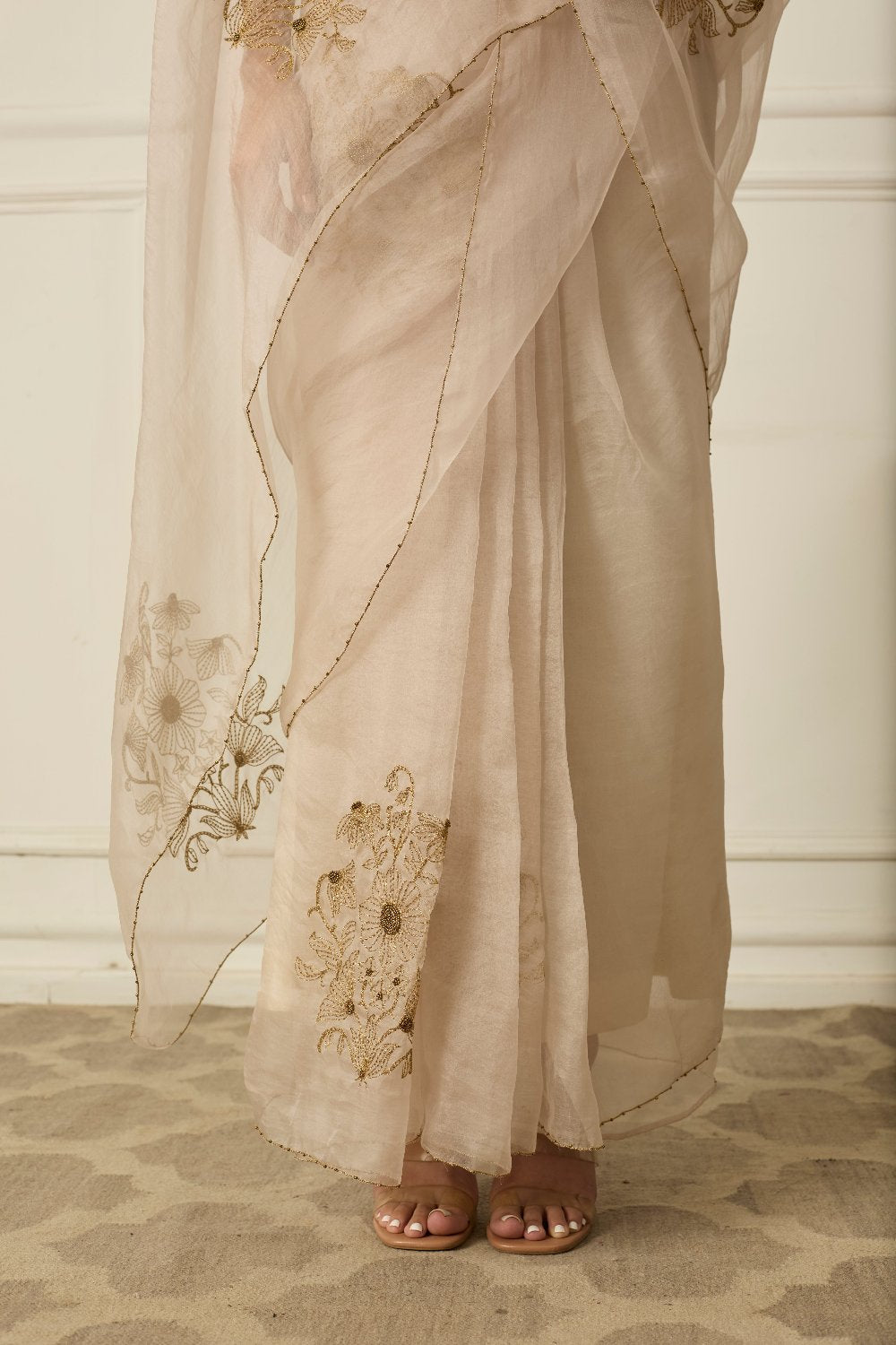 Miral Silk Organza Saree - designer silk saree