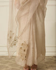 Miral Silk Organza Saree - designer silk saree
