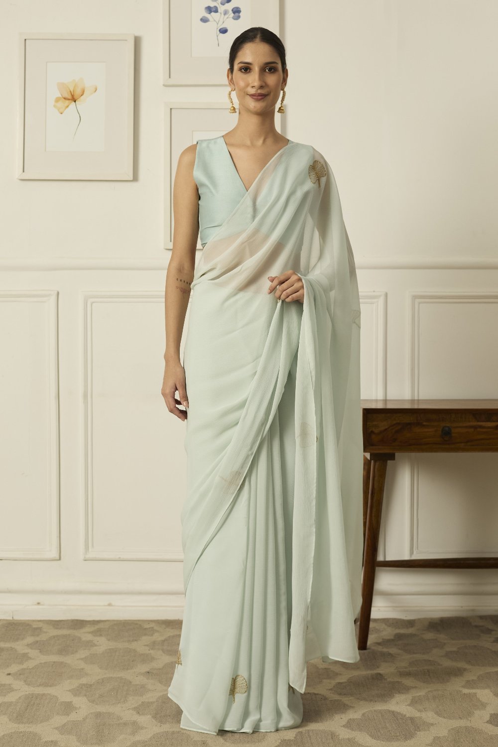 LUCY Chiffon Saree - saris dresses