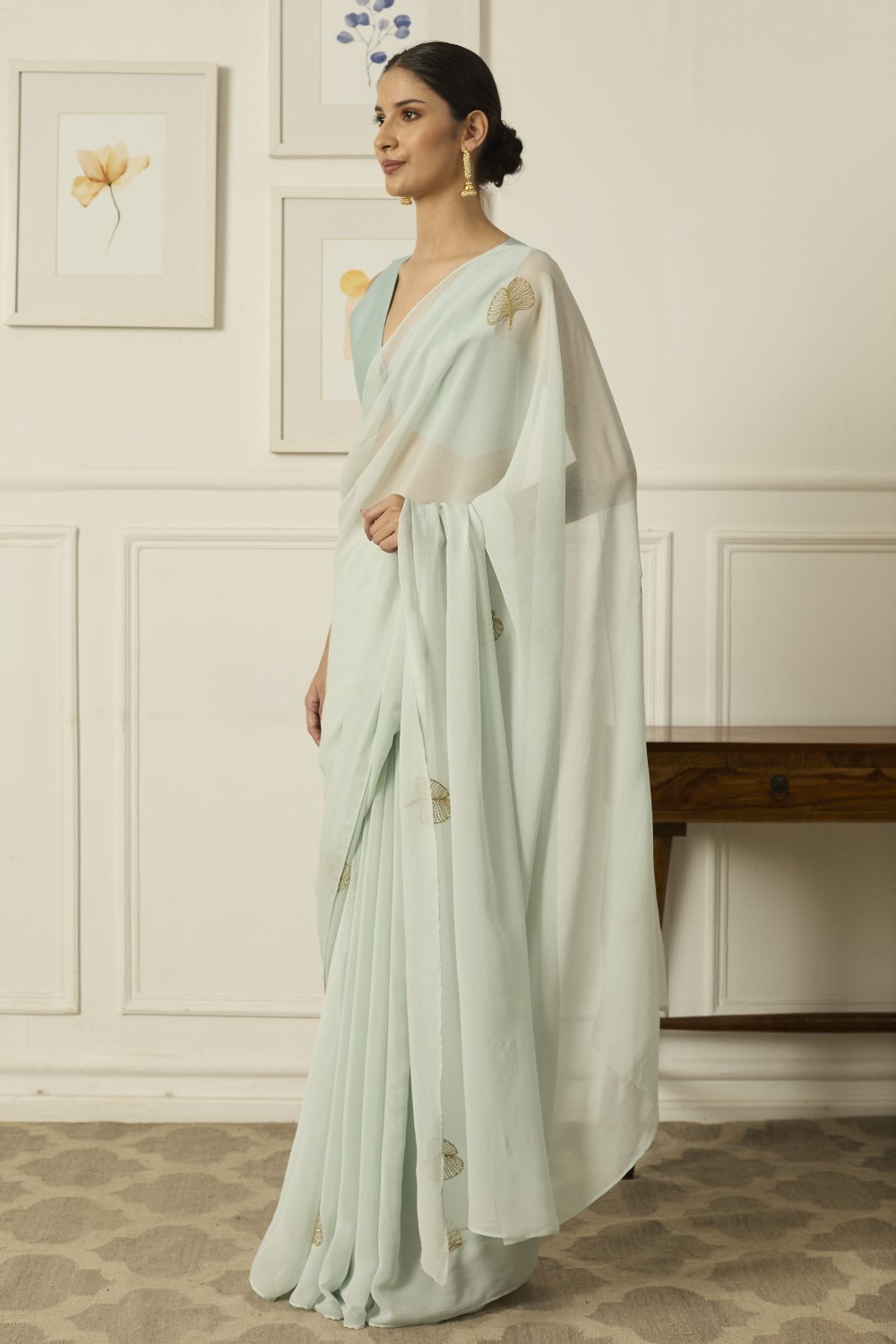 LUCY Chiffon Saree - saris dresses