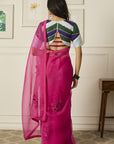 Pink Aradhana Saree - indian saree outfits