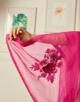 Pink Aradhana Saree - indian saree outfits