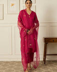 PINK IRIS Kurta Set - indian wear