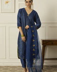 BLUE ROSE Kurta Set - blue indian outfits