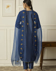 BLUE ROSE Kurta Set - blue indian outfits