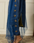 BLUE ROSE Kurta Set - blue indian outfits