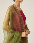 MEHAFIL Anarkali Set - pink indian outfits