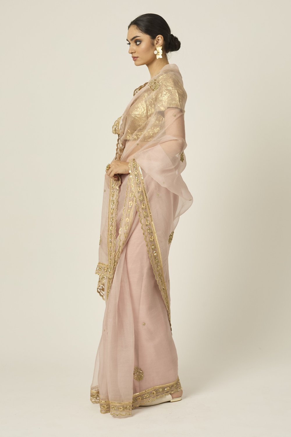 Mastani Silk Organza Saree - dress indian dress