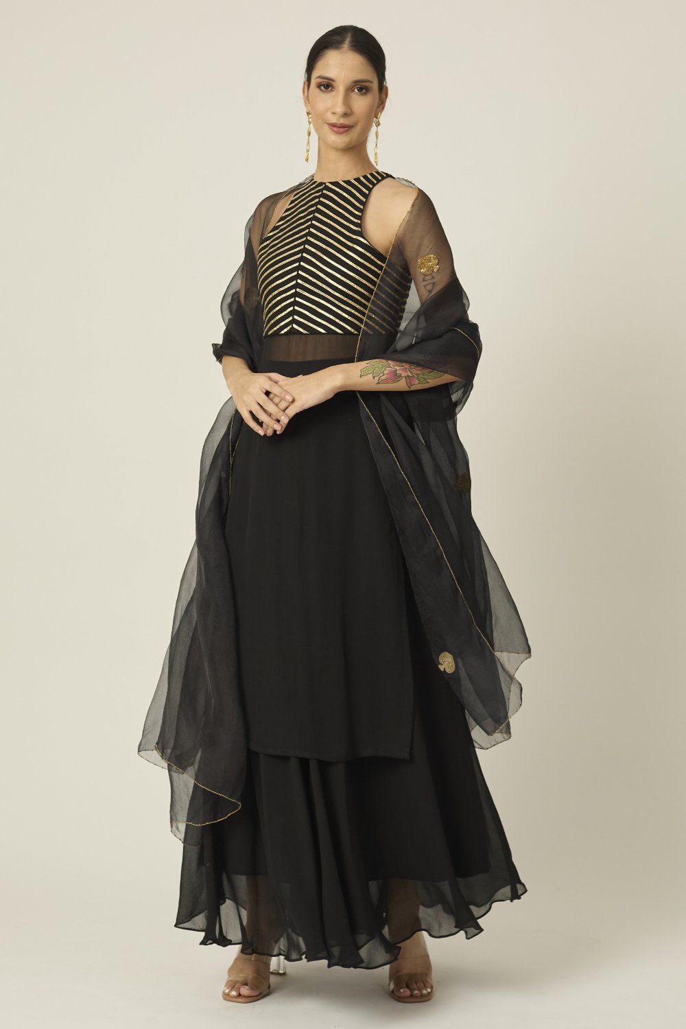 TILFI Sharara Set - lehenga and sharara