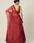 RED ANAMIKA Lehenga Set - lehenga choli