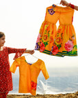 Kids Crepe Sharara Set - kids dress Canada