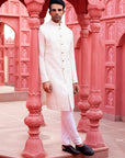 Ivory Sherwani with White Pants - sherwani Canada