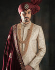 Fully Handwork and Embroidered Sherwani - groom sherwani Sydney
