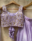 Lavender Kyra Lehenga set - lavender lehenga Canada