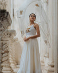 Paro Off-White Anarkali Set - anarkali Australia