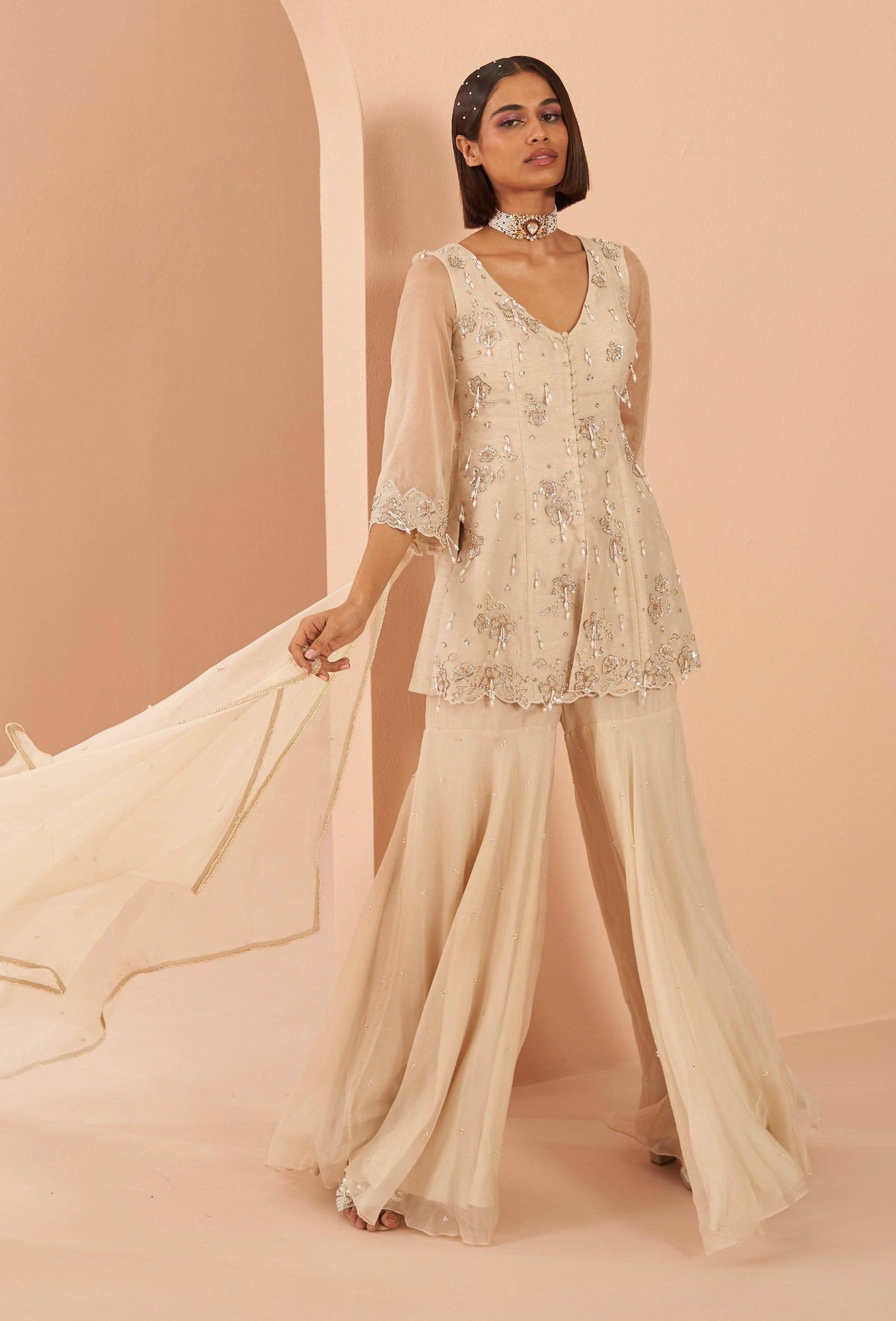 Chandelier Sharara Set - indian attire for ladies Canada