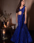 Firefly Blue Lehenga - blue lehenga Canada