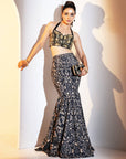SERENA Fishtail Lehenga Set - indian fashion Canada