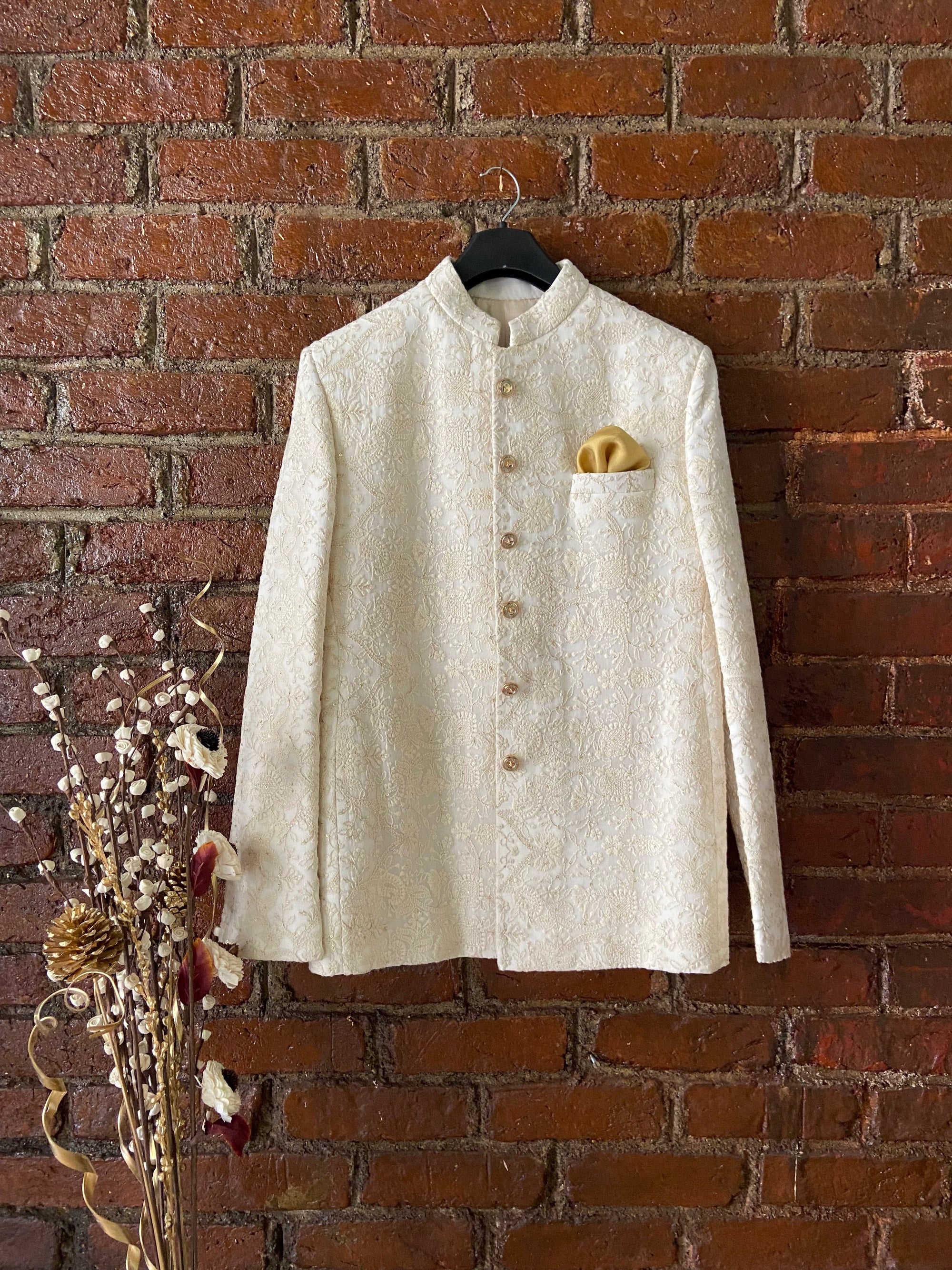 Ivory Jodhpur Set - indian attire New Zealand
