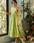 Gul Anarkali Set Mint - anarkali New Zealand