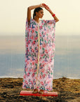 Georgette Kaftan with Separate Cotton Inner - kaftan New Zealand