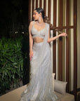 Ice Blue Saree - saree Australia