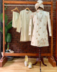 Swan Embroidered Sherwani Set