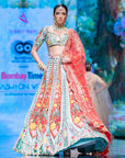 Toucan Bridal Lehenga Set - lehenga New Zealand