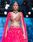 Flamingo Fiesta Lehenga Set - lehenga set Sydney