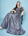 Ash Grey Chevron Skirt Set - skirt set New Zealand