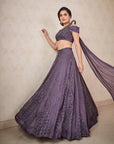 Ash Grey Lehenga - grey lehenga Sydney