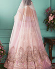 Lilac Lehenga with Seven Vows Elements - lehenga Australia