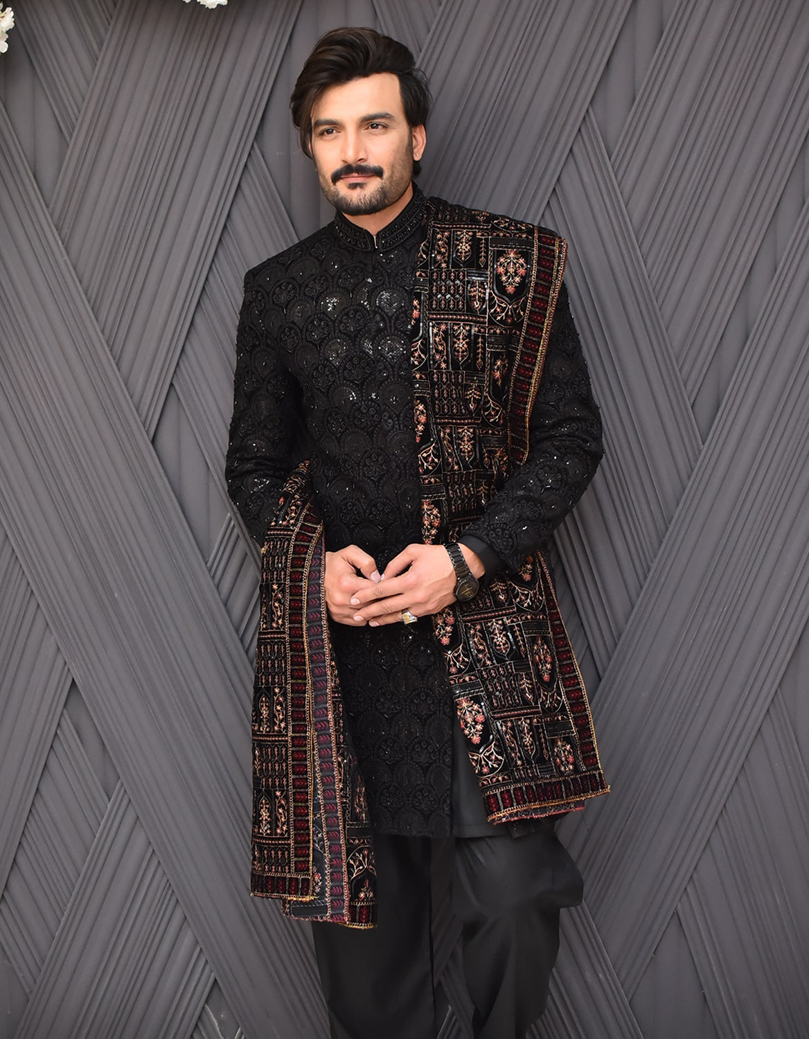 Sequence and Handwork Sherwani