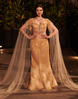 Champagne Gold Lehenga Set