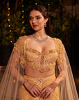 Champagne Gold Lehenga Set