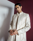 Khwaab Open Sherwani Set - sherwani set Sydney