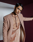 Opulent Open Sherwani Set - sherwani set New Zealand