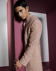Opulent Open Sherwani Set - sherwani set New Zealand
