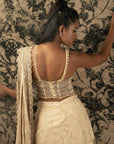 Light Gold Ready Saree - saris dresses