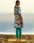 Crepe Tunic with Pants - indian attire for ladies Australia