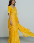 Madhubala Saree Set - yellow saree New Zealand
