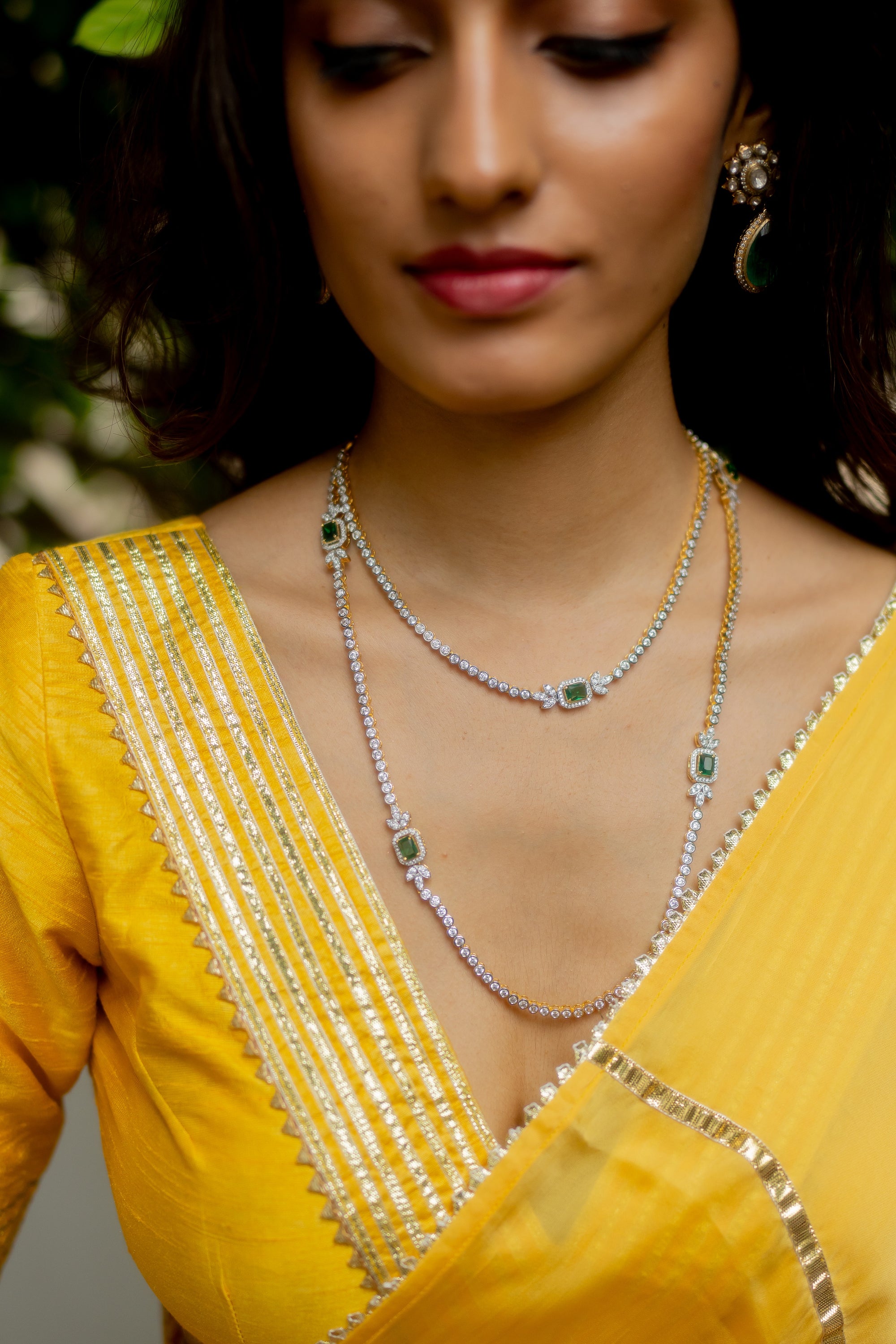 Madhubala Saree Set - yellow saree New Zealand