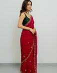 Meera Georgette Saree Set - saree Canada