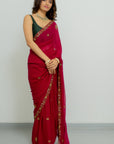 Meera Georgette Saree Set - saree Canada