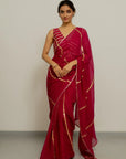 Dhara Saree Set - red saree USA