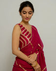 Dhara Saree Set - red saree USA