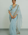 Lotus Saree Set - saree New Zealand